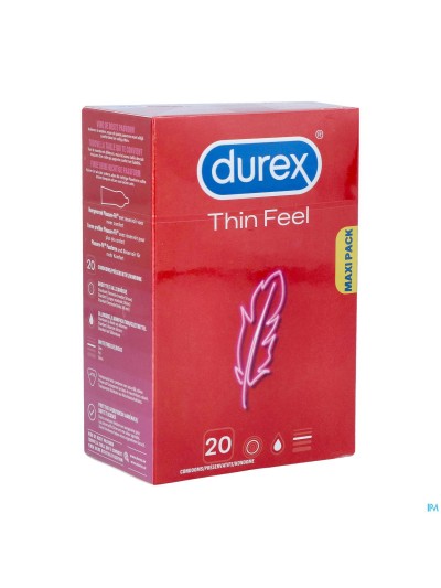 Durex Thin Feel Preservatifs 20