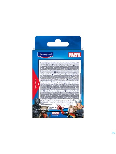 HANSAPLAST PANSEM JUNIOR MARVEL 20 PC
