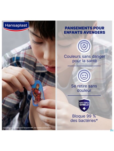 HANSAPLAST PANSEM JUNIOR MARVEL 20 PC