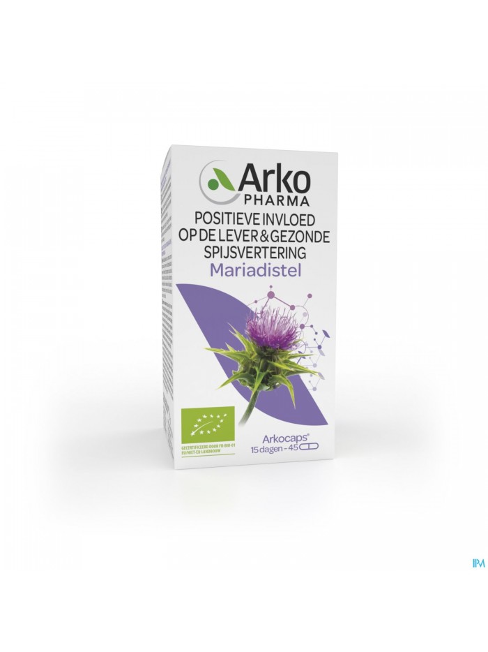 Arkocaps Mariadistel Bio Caps 45 Nf
