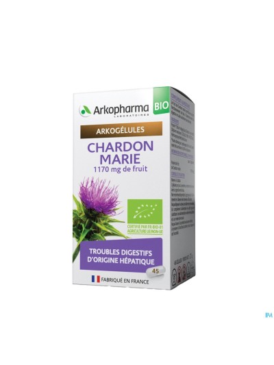 Arkocaps Mariadistel Bio Caps 45 Nf