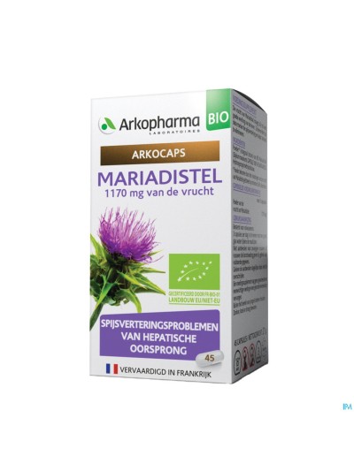 Arkocaps Mariadistel Bio Caps 45 Nf