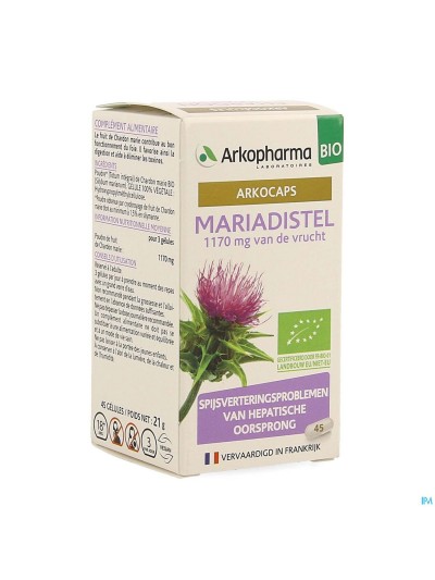 Arkocaps Mariadistel Bio Caps 45 Nf