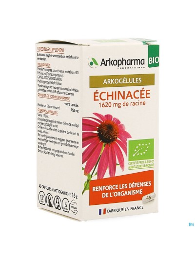 ARKOGELULES ECHINACEE BIO 45 CAPS NF