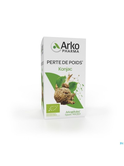 ARKOGELULES KONJAC BIO 45 CAPS NF