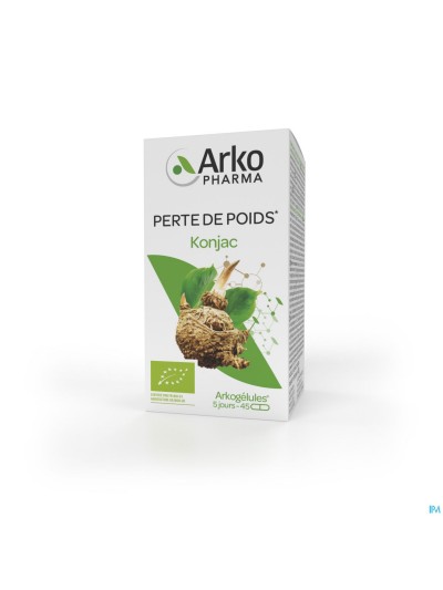ARKOGELULES KONJAC BIO 45 CAPS NF