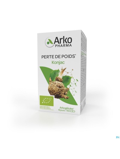 Arkogelules Konjac Bio Caps 150 Nf