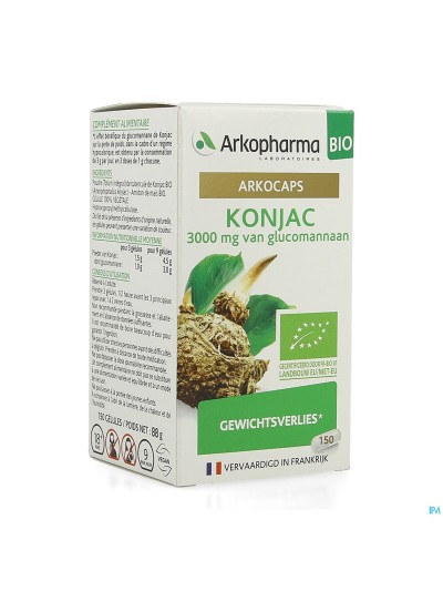 Arkogelules Konjac Bio Caps 150 Nf