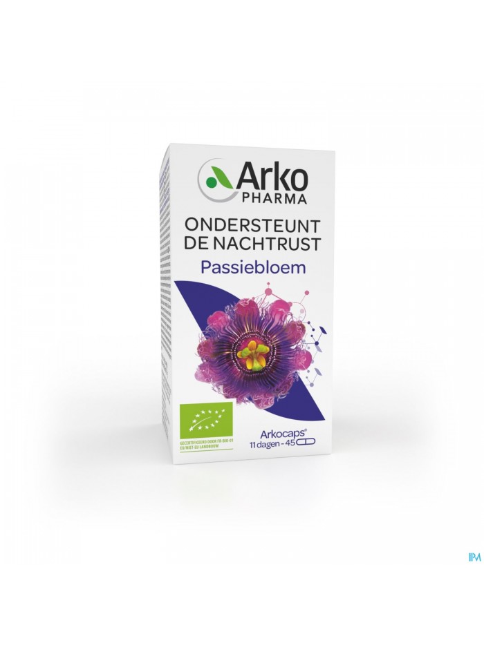 Arkogelules Passiflore Bio Caps 45 Nf Arkogelules Passiflore Bio Caps 45 Nf