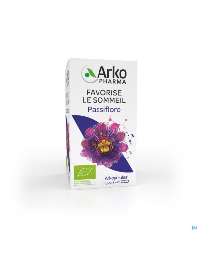 Arkocaps Passiebloem Bio Caps 45 Nf