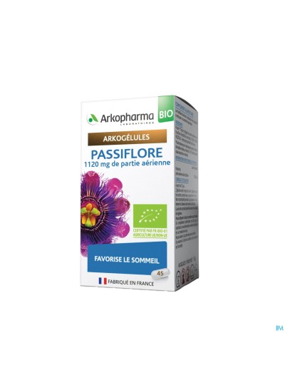 Arkocaps Passiebloem Bio Caps 45 Nf