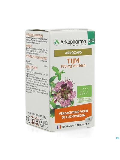 Arkogelules Thym Bio Caps 45 Nf