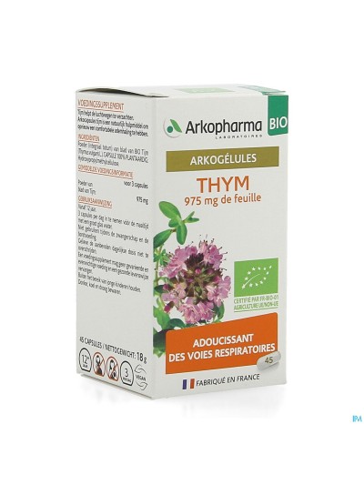Arkogelules Thym Bio Caps 45 Nf