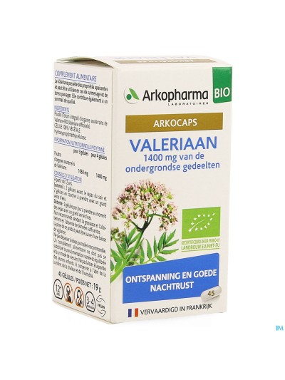 Arkocaps Valeriaan Bio Caps 45 Nf