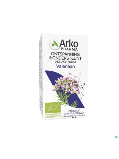 Arkogelules Valeriane Bio Caps 150 Nf