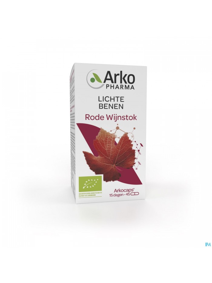 Arkogelules Vigne Rouge Bio Caps 45 Nf