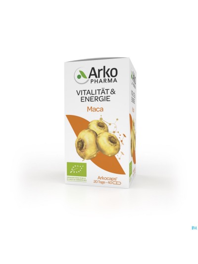 Arkogelules Maca Bio Caps 40