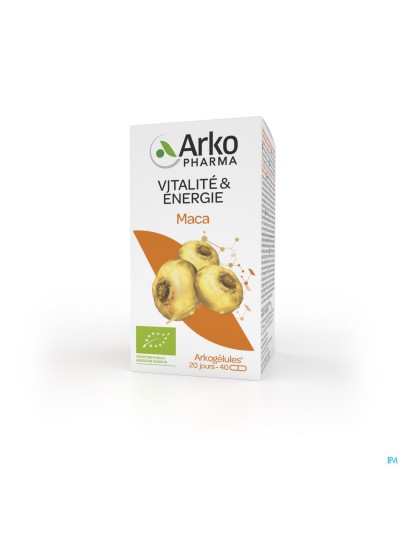 Arkogelules Maca Bio Caps 40