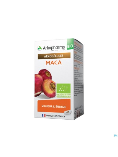 Arkogelules Maca Bio Caps 40