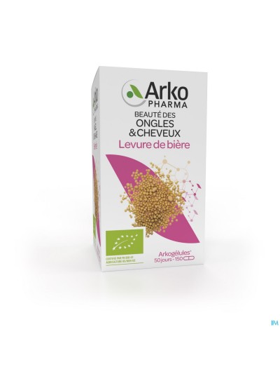Arkogelules Levure Biere Bio Caps 150