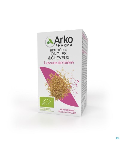 Arkogelules Levure Biere Bio Caps 150