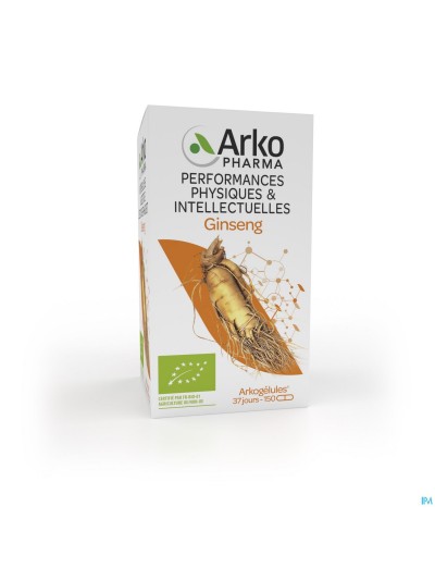 Arkogelules Ginseng Bio Caps 150