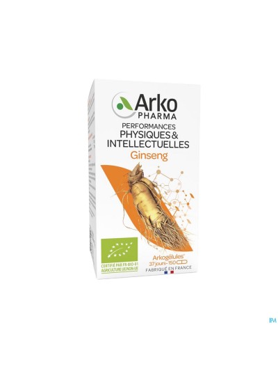 Arkogelules Ginseng Bio Caps 150