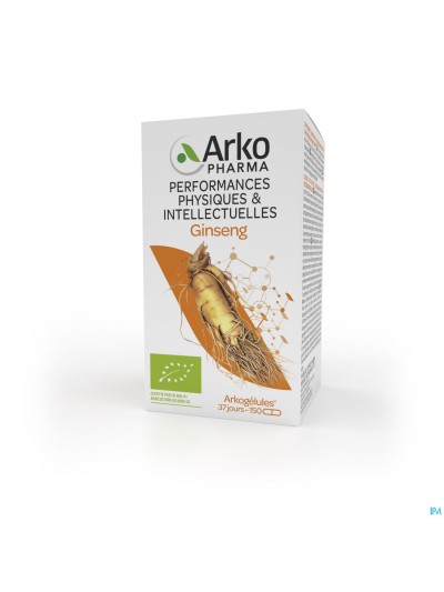 Arkogelules Ginseng Bio Caps 150