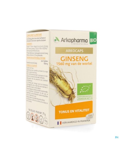 Arkogelules Ginseng Bio Caps 150
