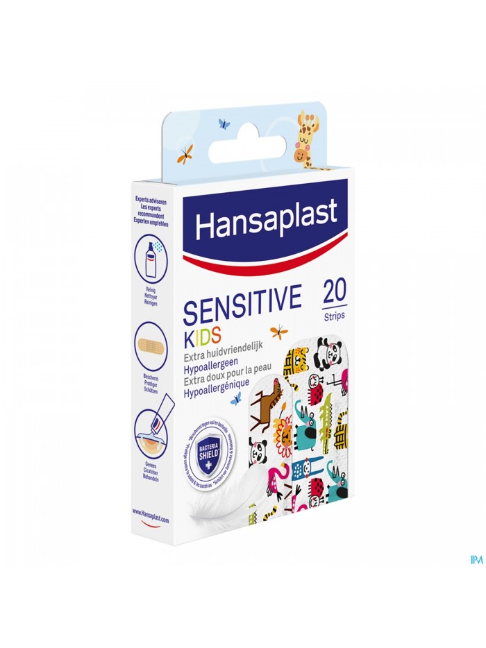 Hansaplast Pansements Kids Sensitive Strips 20