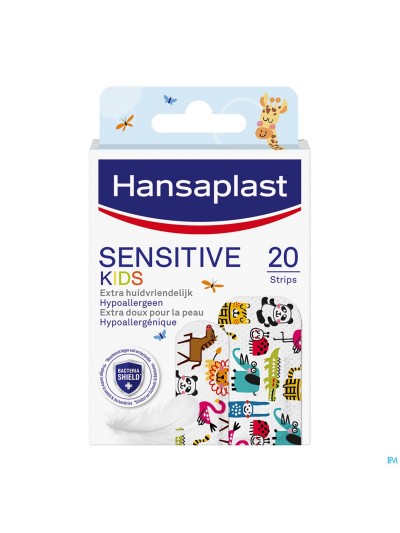 Hansaplast Pansements Kids Sensitive Strips 20