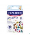 Hansaplast Pansements Kids Sensitive Strips 20