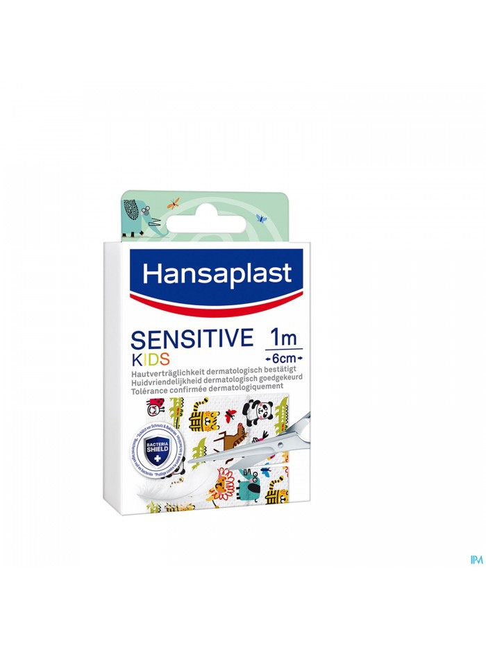 Hansaplast Pansements Kids Sensitive 1mx6cm