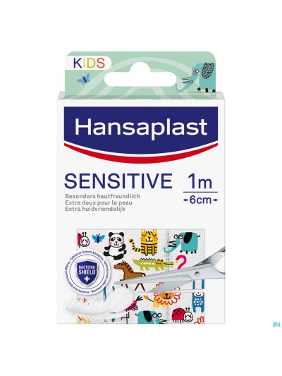Hansaplast Pansements Kids Sensitive 1mx6cm