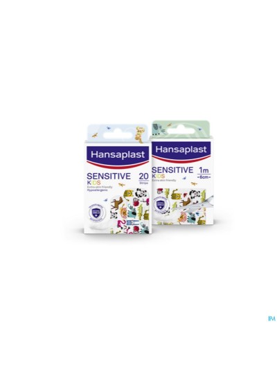 Hansaplast Pansements Kids Sensitive 1mx6cm