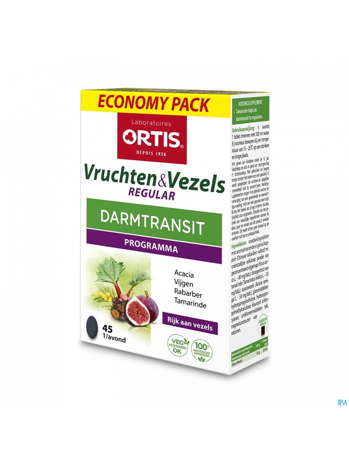 Ortis Fruits & Fibres Regular Ecopack Comp 45