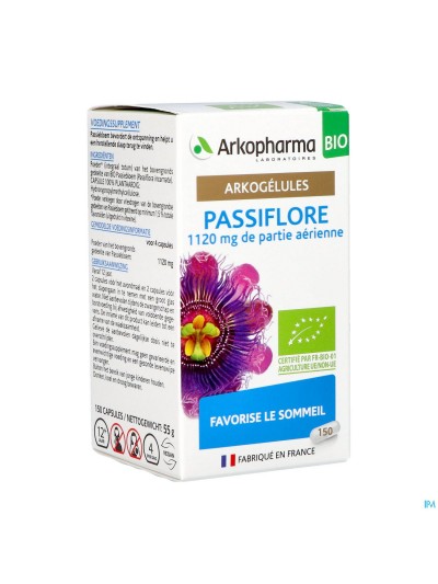 Arkogelules Passiflora Bio 150