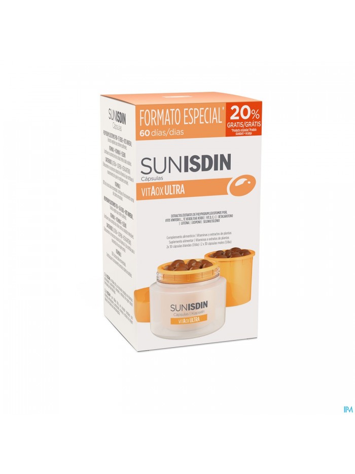 Isdin Fotoprotector Sunisdin Caps 2x30 Promo