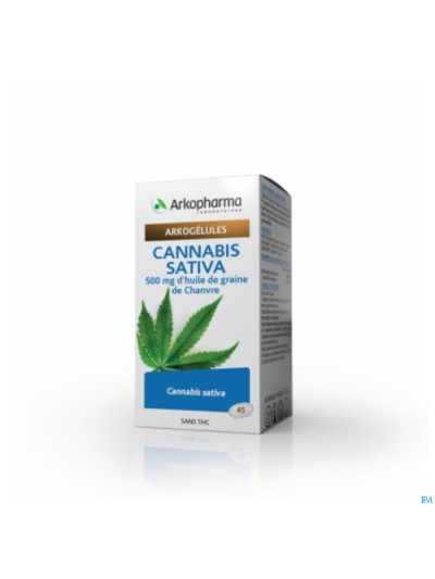Arkogelules Cannabis Sativa 40g