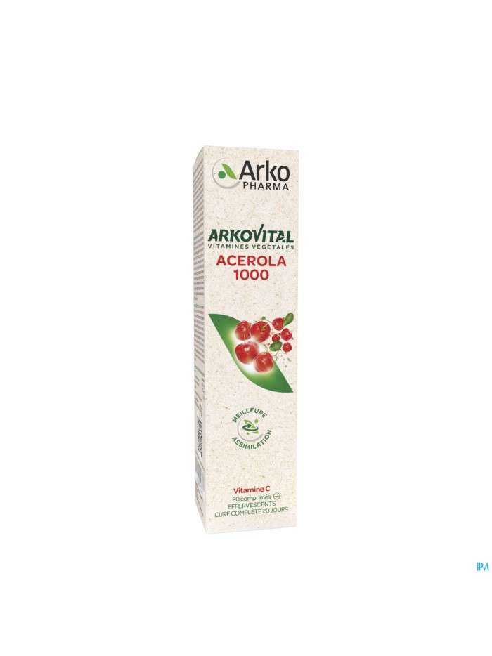 Arkovital Acerola 1000 Bruistabletten Vit C Comp20
