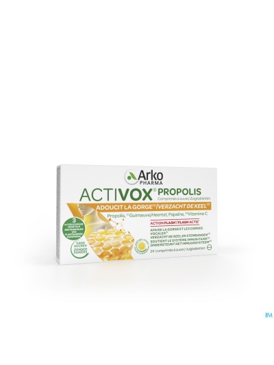 Activox Propolis Pastilles Citrus Comp 24