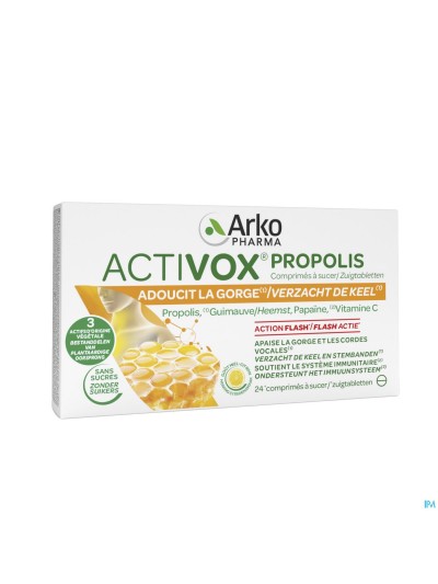 Activox Propolis Pastilles Citrus Comp 24