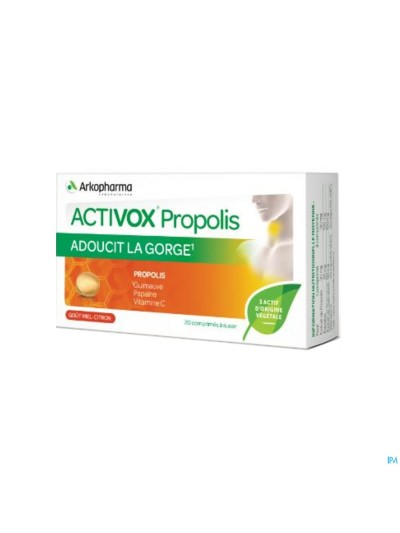 Activox Propolis Pastilles Citrus Comp 24