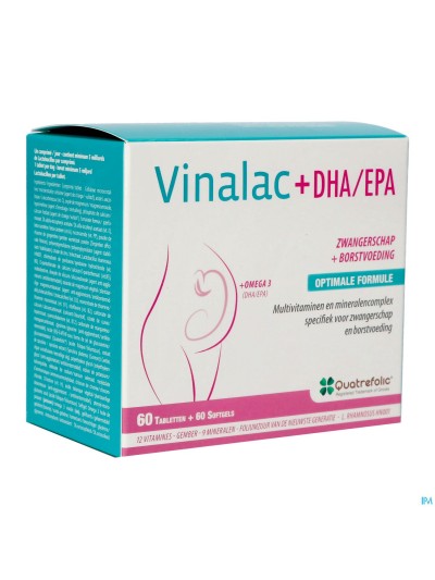 Vinalac Dha/epa Caps 60 + 60
