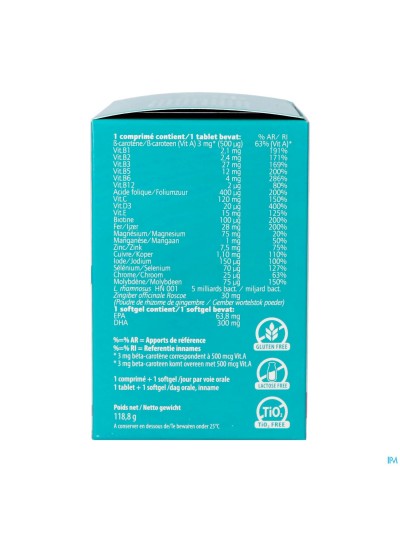 Vinalac Dha/epa Caps 60 + 60