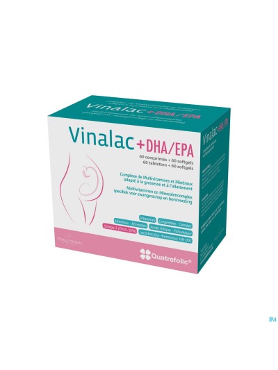 Vinalac Dha/epa Caps 60 + 60