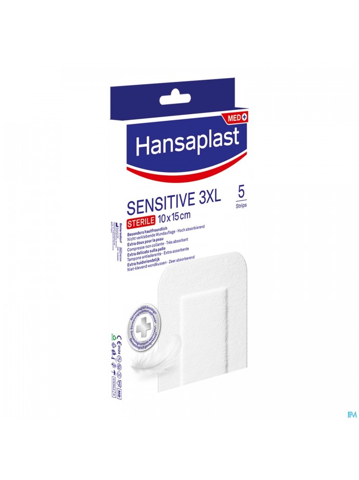 Hansaplast Sensitive 3xl 5