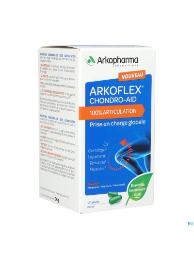 Arkoflex Chondro-aid 100% Gewrichten Caps 120