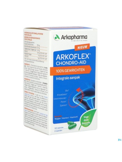 Arkoflex Chondro-aid 100% Gewrichten Caps 120