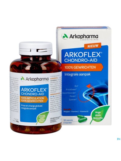 Arkoflex Chondro-aid 100% Gewrichten Caps 120